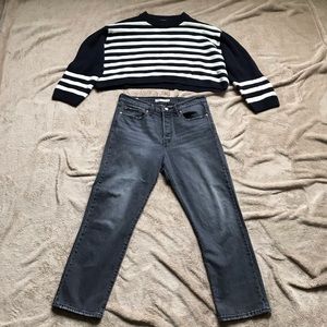 TopShop Sailor Striped Sweater